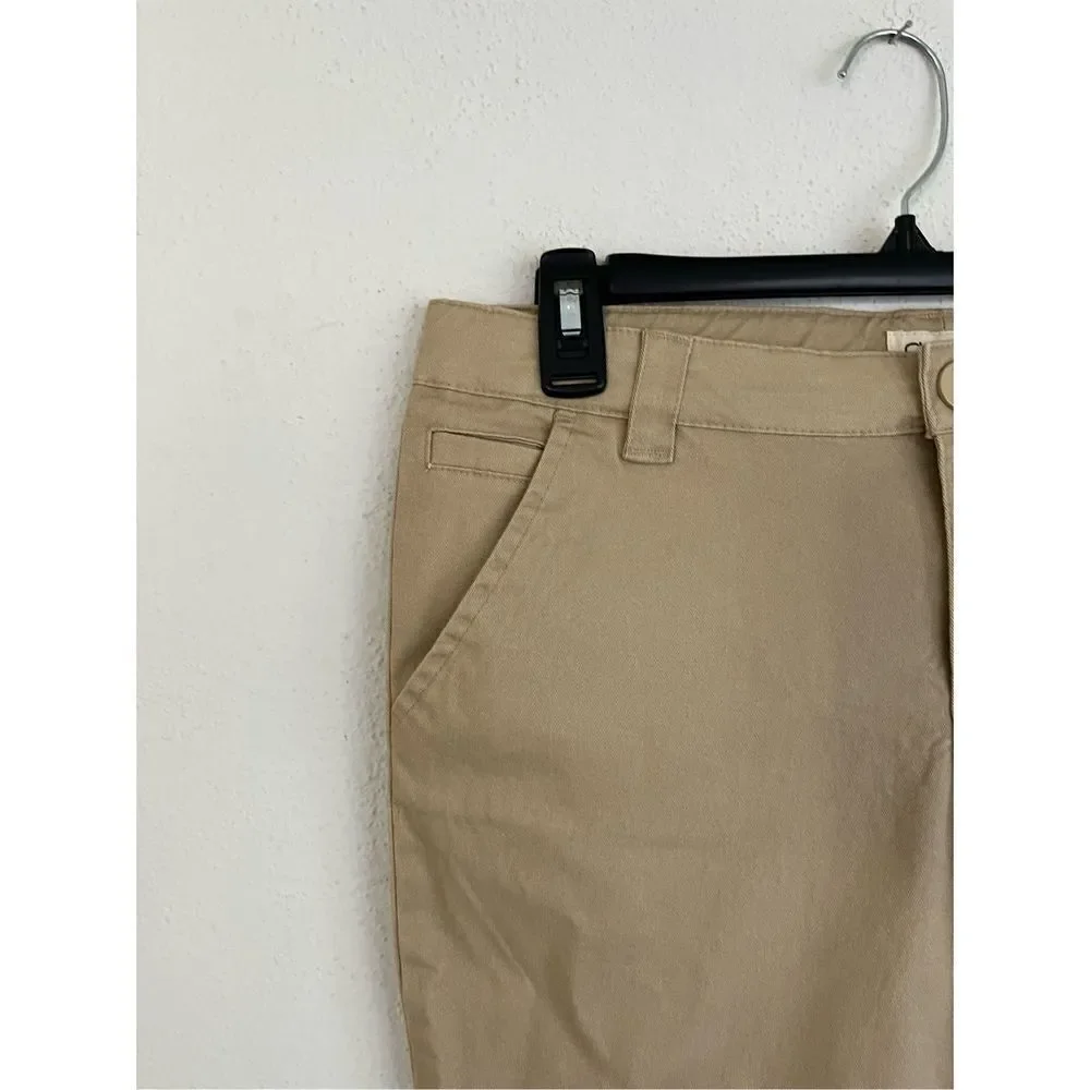 Cherokee Kids Cotton Twill Adjustable Waist Uniform Pant, Size 16